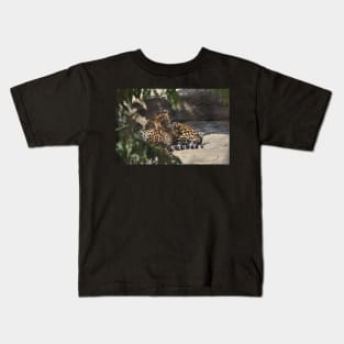 Leopard and Cub Kids T-Shirt